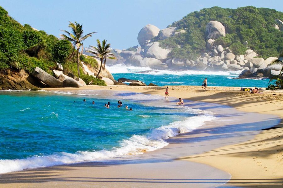 Colombia, Magdalena, Park Nacional Natural Tayrona, El Cabo